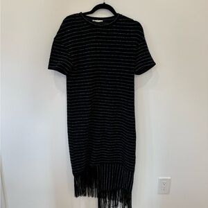 Zara Black High Low Dress